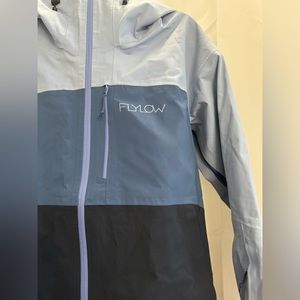 FLYLOW Ski Suite woman’s Xs ski shell jacket and Xs shell overalls
